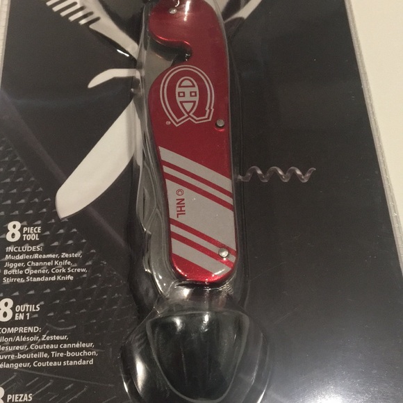 NHL BARTENDER MULTI-TOOL 8 pieces - Picture 3 of 5